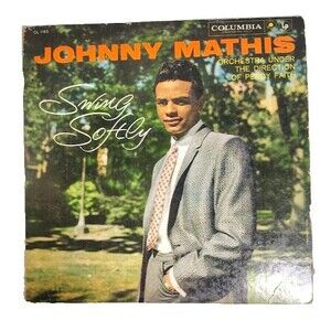 Johnny Mathis Swing Softly Vinyl Record 1958 Album Columbia CL 1165